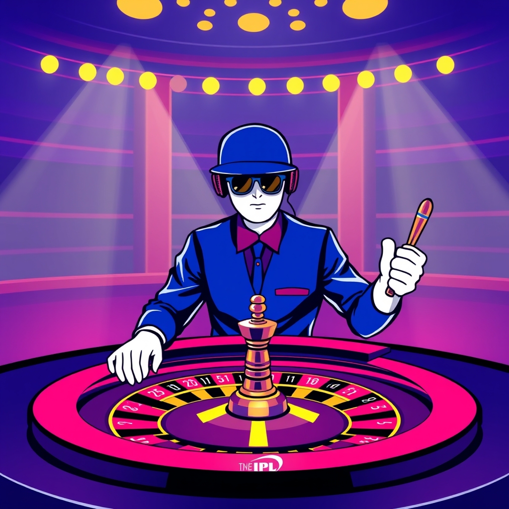 Live dealer hosting a real-time roulette table at IPL Live casino