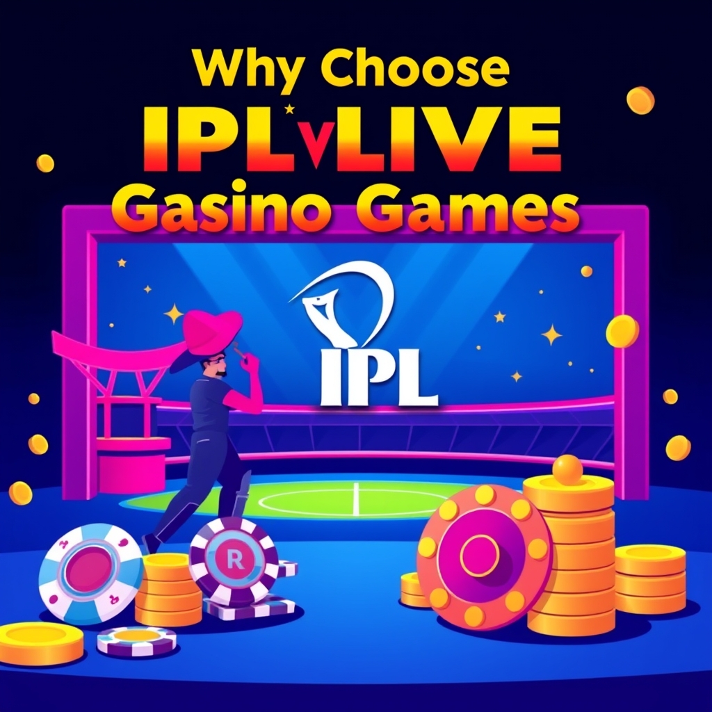 Illustration for Why Choose IPL Live Live Casino Games in Pakistan? at IPL Live